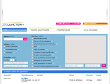 Tablet Screenshot of jobjunction.dk